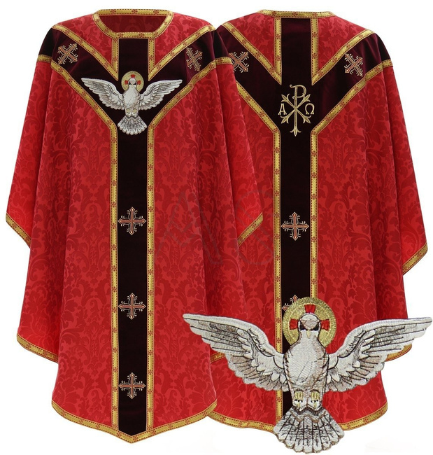Semi Gothic Chasuble "Holy Spirit" GY809-AC26