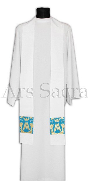 Étole gothique mariale SZ81-BN