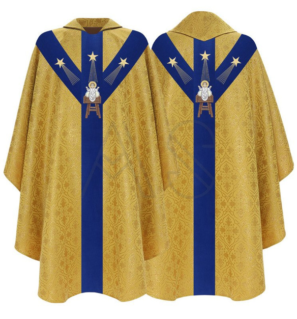 Semi gothic Chasuble Y456-GN16